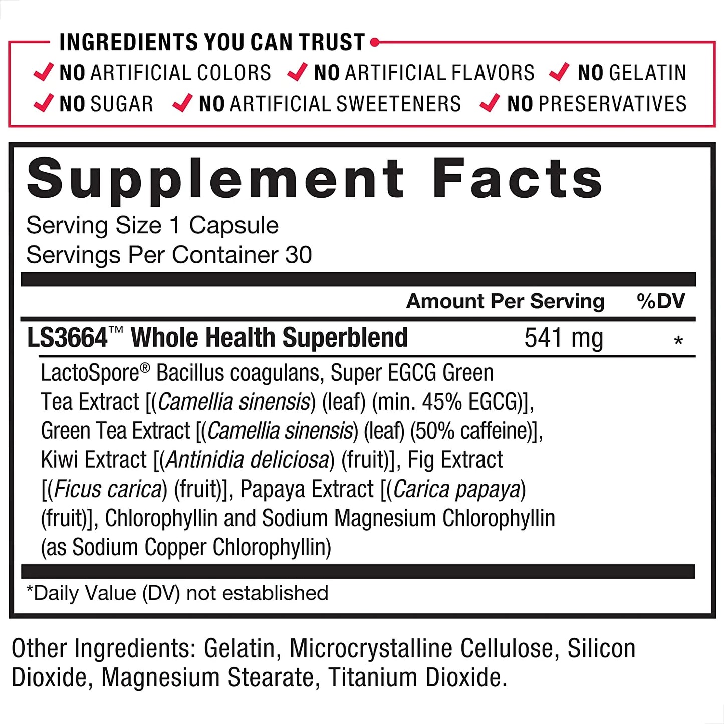 Probioslim Probiotic Supplement - 2-Pack for Digestive and Gut Health Support with Probiotics and Green Tea Extract, 60 Capsules